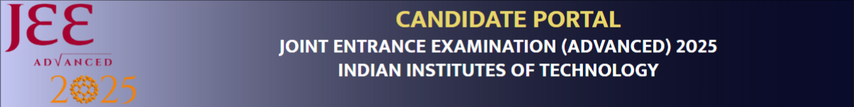 JEE(Adv) 2025 Candidate Portal