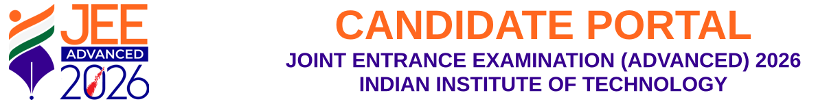 JEE(Adv) 2026 Candidate Portal